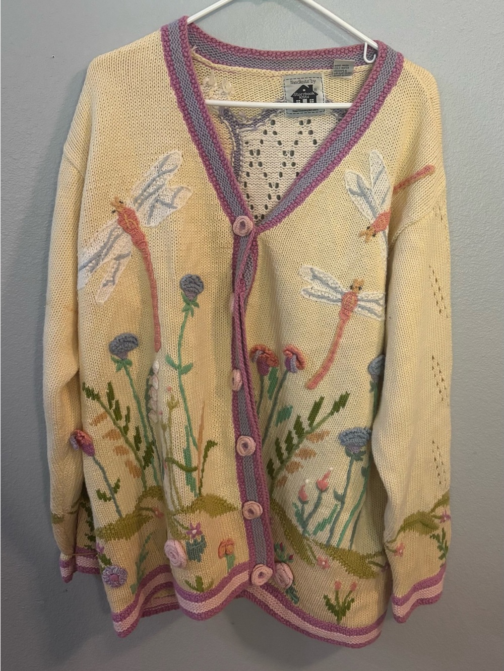 Storybook Knits Floral And Dragonflies 2X